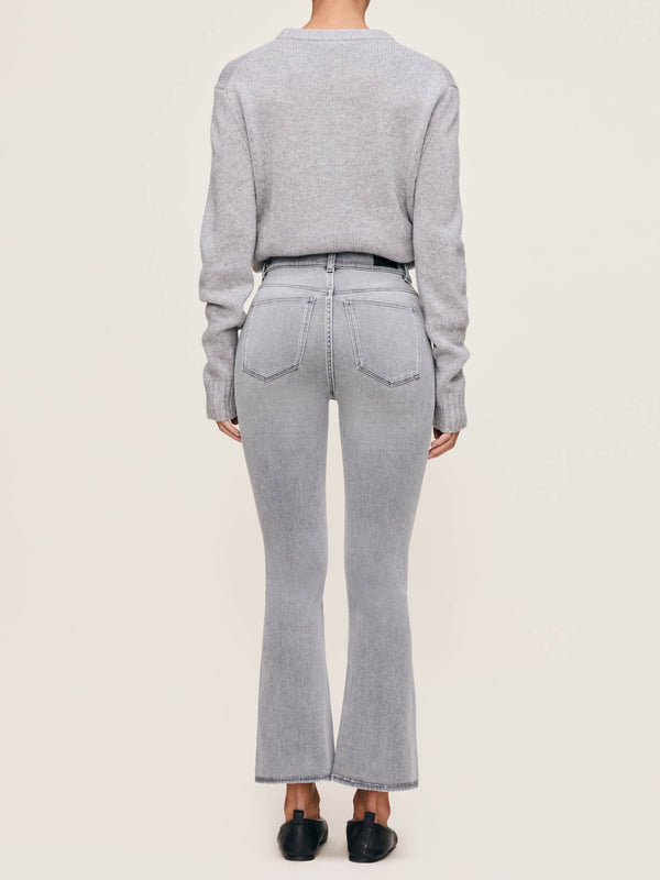 Dl1961 Bridget Boot High Rise Instasculpt™ Crop Jeans Grey Cove