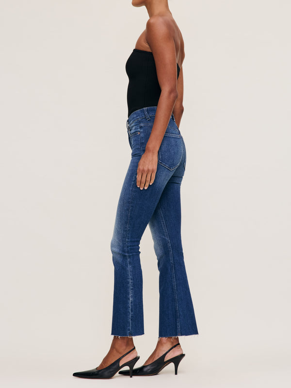Dl1961 Bridget Boot High Rise Instasculpt™ Crop Jeans Hulton