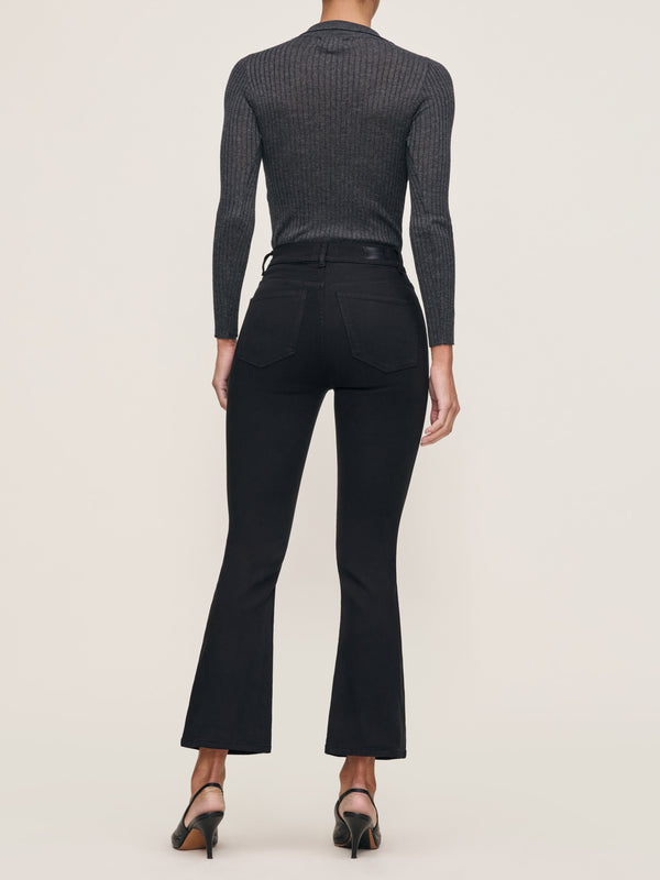 Dl1961 Bridget Boot High Rise Instasculpt™ Crop Jeans Hail