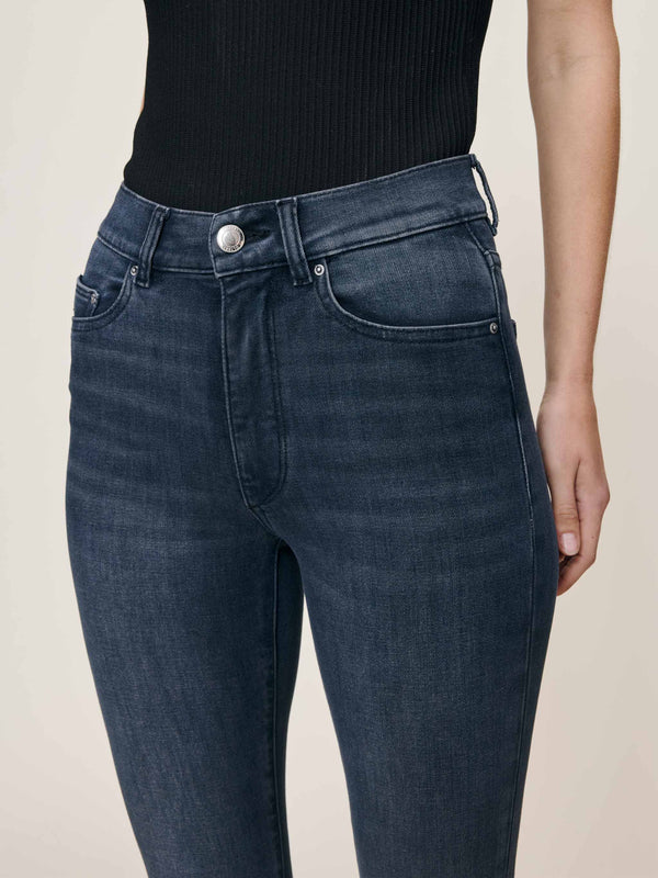 Dl1961 Bridget Boot High Rise Instasculpt™ Crop Jeans Presage