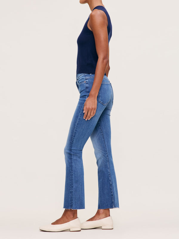Dl1961 Bridget Boot High Rise Instasculpt™ Crop Jeans Palm Springs
