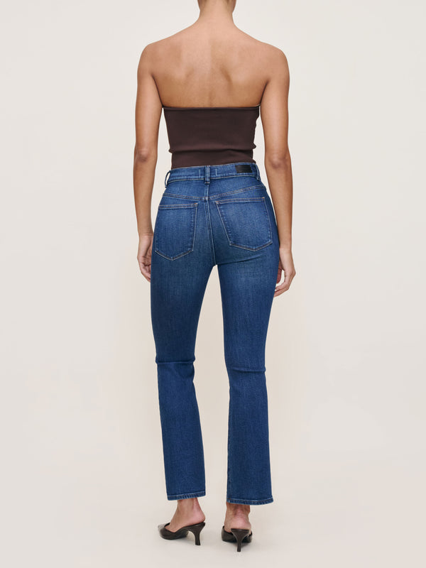 Dl1961 Bridget Boot High Rise Instasculpt™ Crop Jeans Raindrop