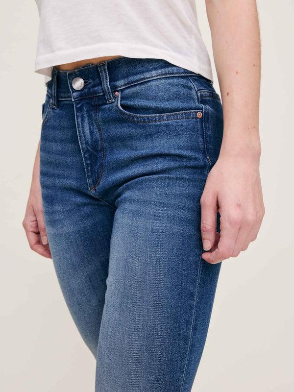 Dl1961 Bridget Boot Petite High Rise Instasculpt™ 25" Jeans Hulton