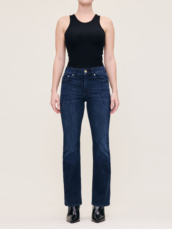 Dl1961 Bridget Boot Petite High Rise Instasculpt™ 29" Jeans Mediterranean