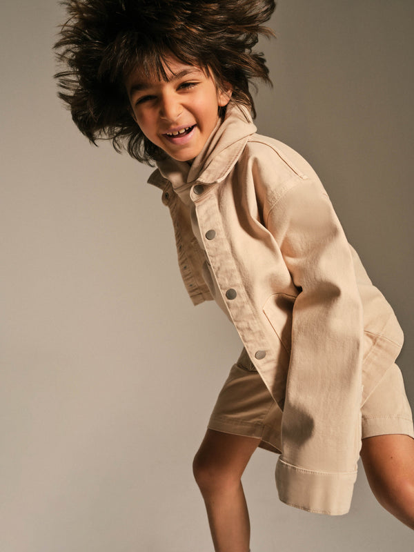 Dl1961 Ash Denim Shirt Long Sleeve Brut