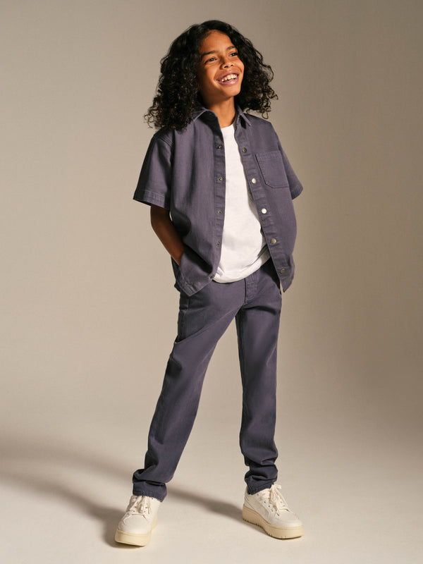 Dl1961 Brady Slim Chino Stone Blue