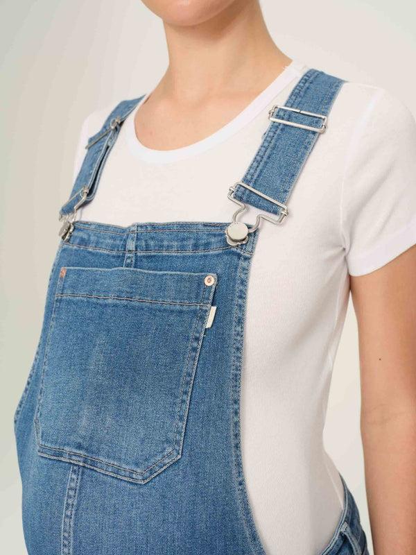 Dl1961 Bridget Overall Maternity Driggs Raw