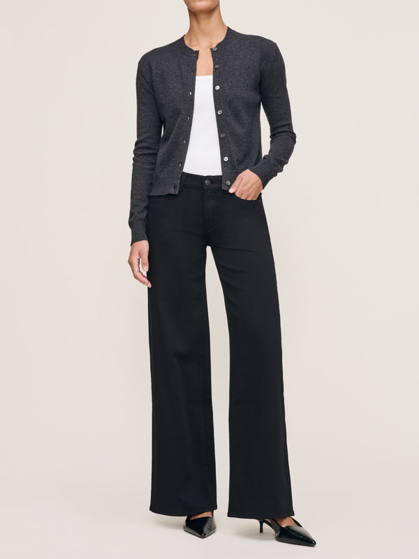 Dl1961 Brinn Cardigan Charcoal Grey