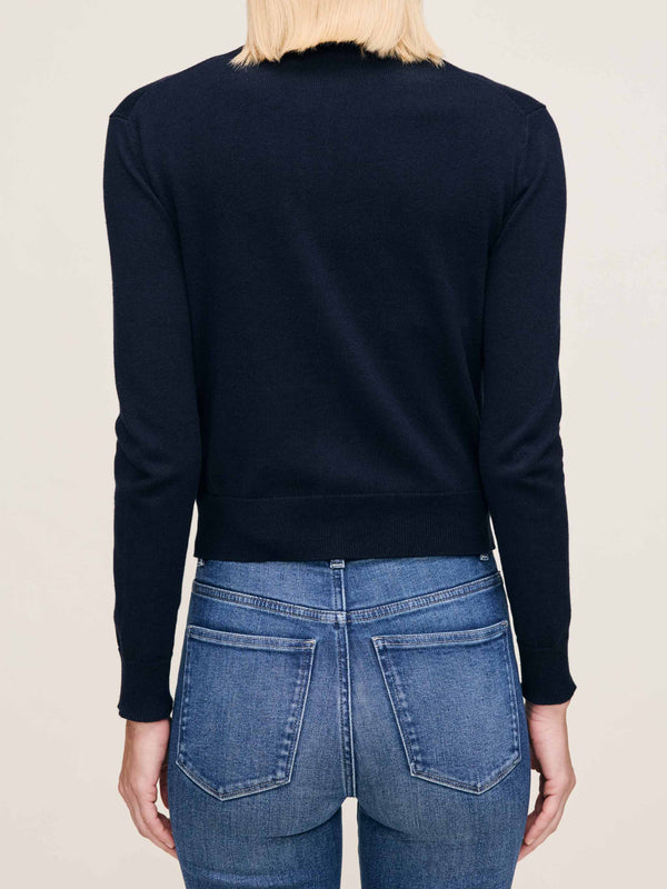 Dl1961 Brinn Cardigan Navy