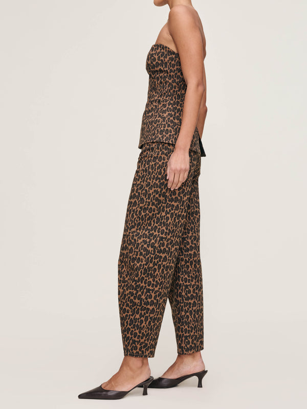 Dl1961 Bustier Leopard