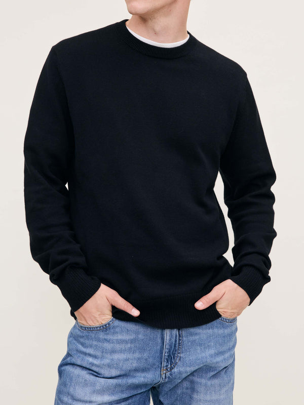 Dl1961 Classic Crewneck Black