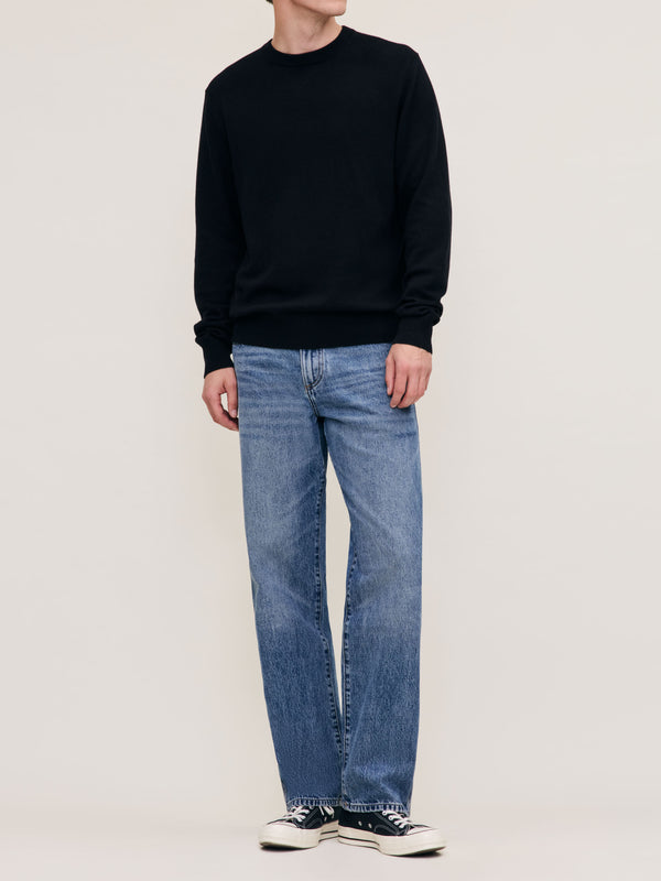 Dl1961 Classic Crewneck Black