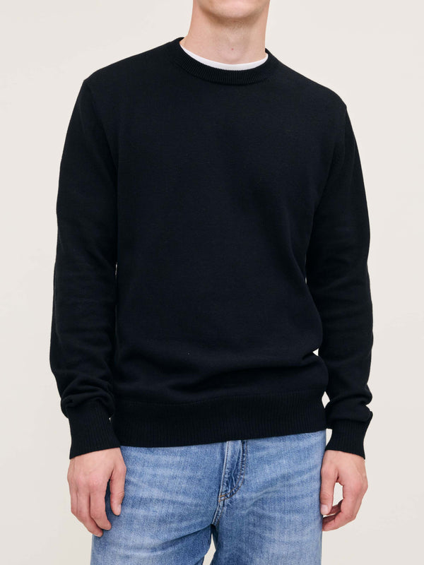 dl1961 Classic Crewneck Black