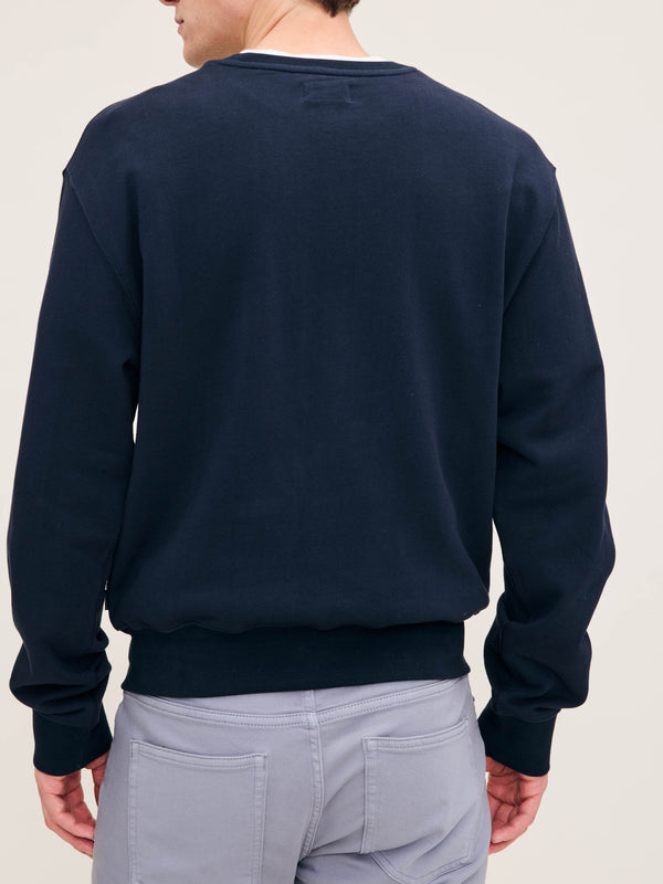 Dl1961 Crewneck Sweater Classic Navy