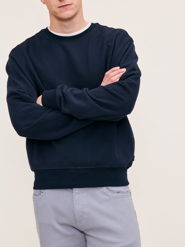 Dl1961 Crewneck Sweater Classic Navy
