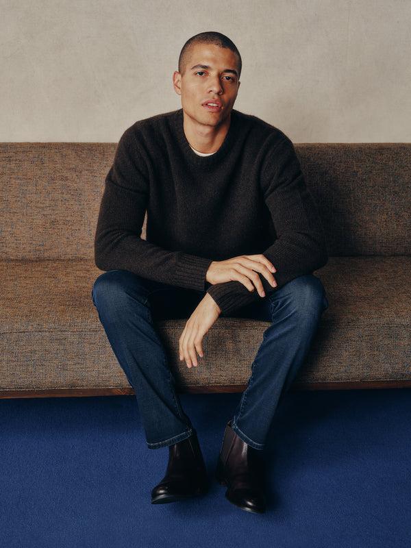 dl1961 Crewneck Sweater Umber