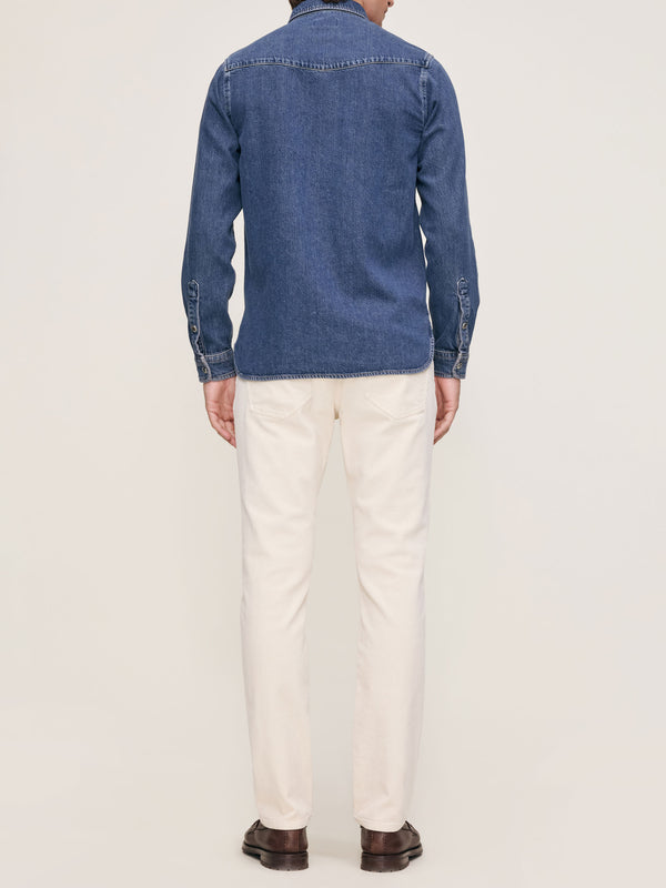 Dl1961 Dominick Shirt Indigo Frontier