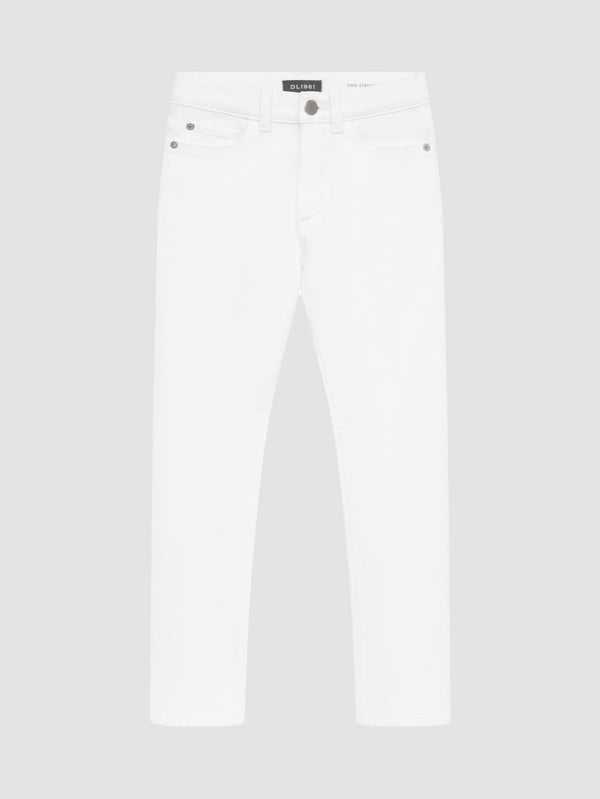 dl1961 Emie Straight High Rise Milk