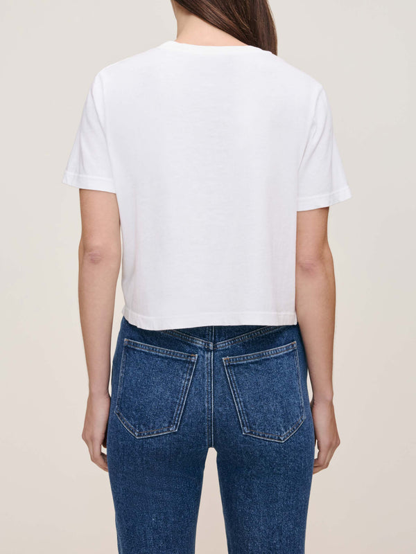 Dl1961 Essential Tee White