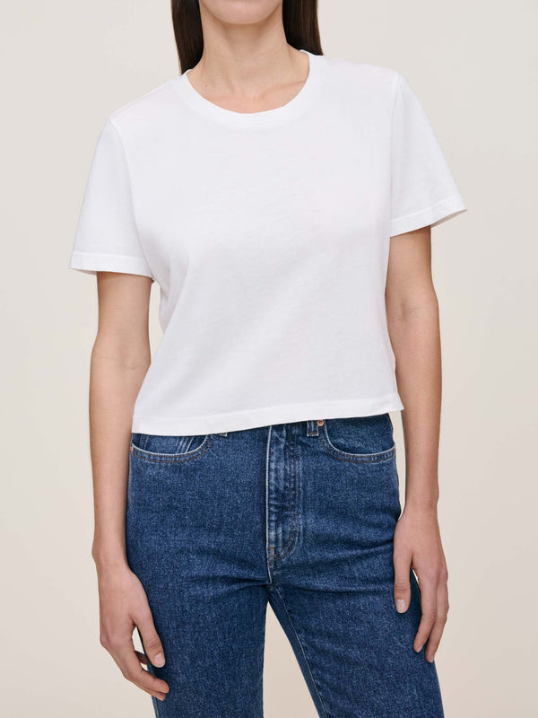 dl1961 Essential Tee White