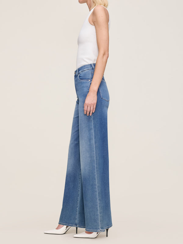 Dl1961 Hepburn Wide Leg High Rise 32" Jeans Mohonk