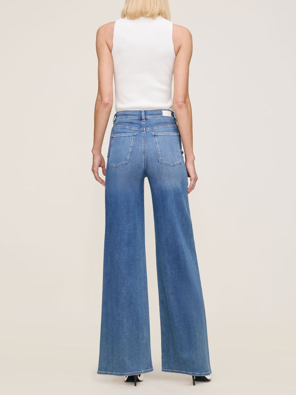 Dl1961 Hepburn Wide Leg High Rise 32" Jeans Mohonk