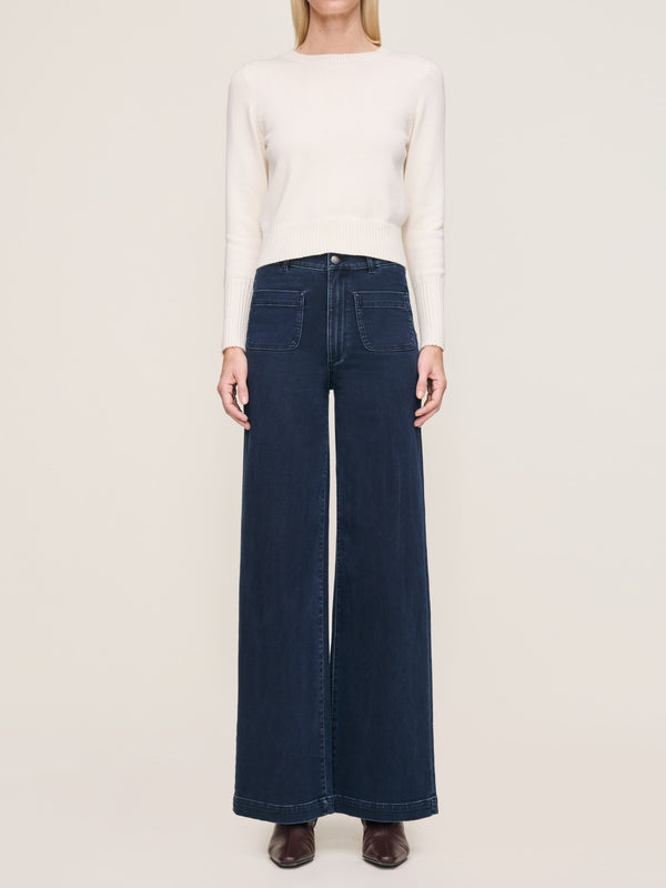 Dl1961 Hepburn Wide Leg High Rise 32" Jeans Social