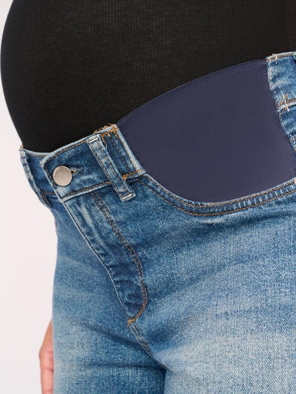 Dl1961 Hepburn Wide Leg Maternity Jeans East Lake