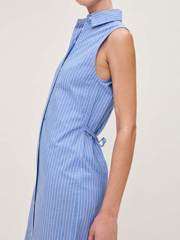 Dl1961 Ilana Dress Sky Blue/White Stripe