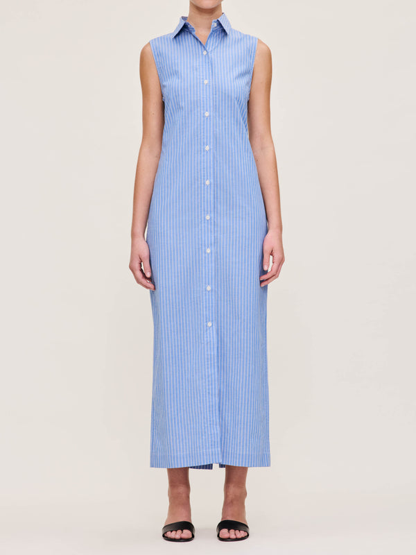 Dl1961 Ilana Dress Sky Blue/White Stripe