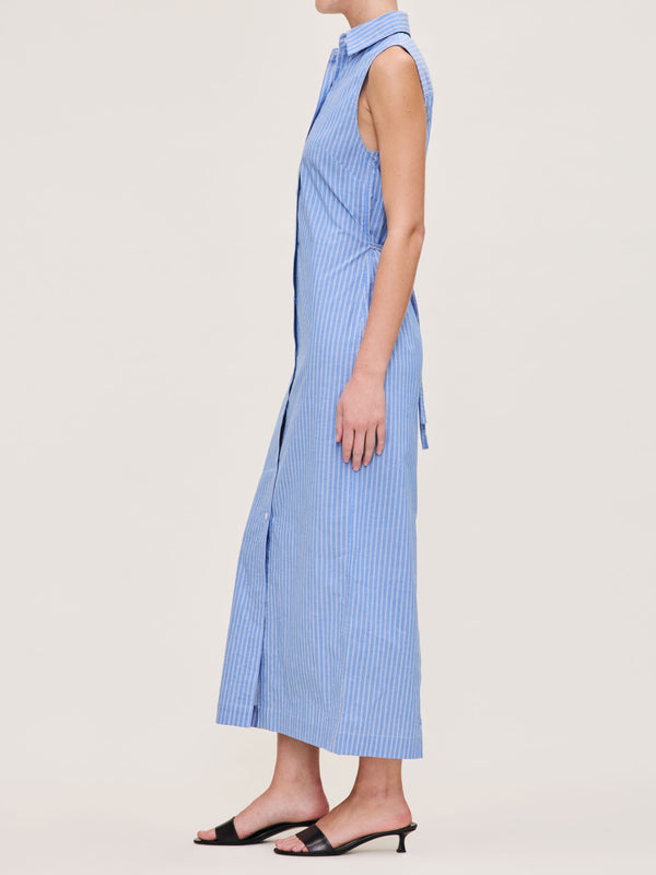 Dl1961 Ilana Dress Sky Blue/White Stripe