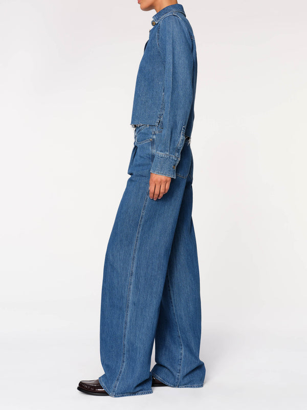 Dl1961 Isabel Wide Leg 31.5" Jeans North Beach