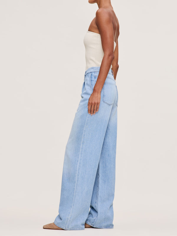 Dl1961 Isabel Wide Leg 31" Jeans Beachfront