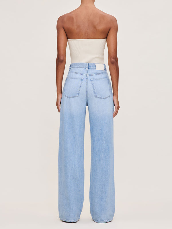 Dl1961 Isabel Wide Leg 31" Jeans Beachfront