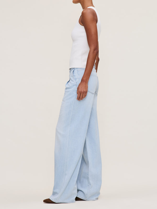 Dl1961 Isabel Wide Leg Mid Rise 31.5" Poolside