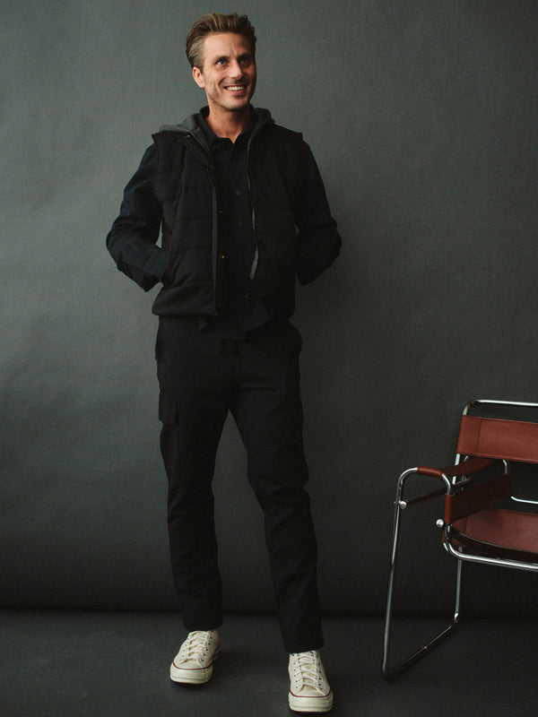 Dl1961 Ivan Trouser Cargo Pants Black Onyx