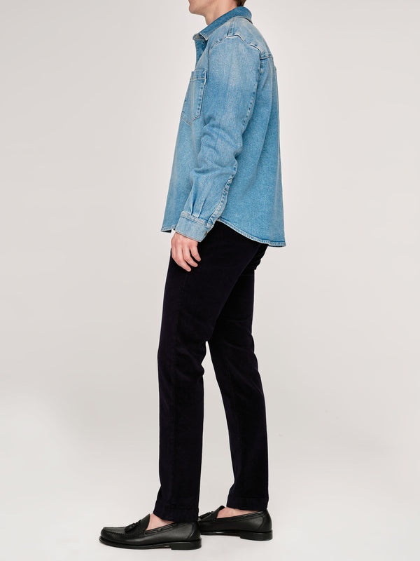 Dl1961 Ivan Trouser Skyline Corduroy (Navy)