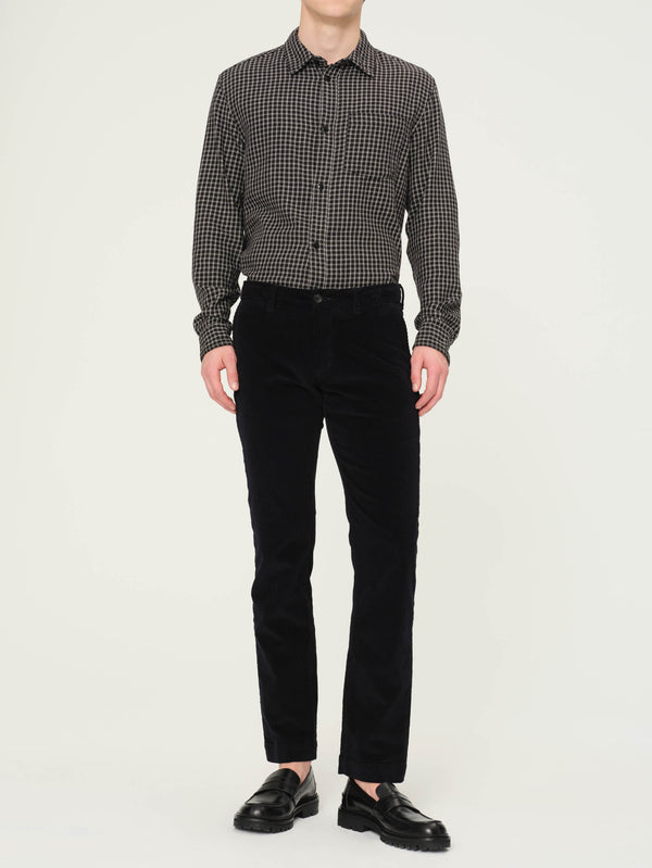 Dl1961 Ivan Trouser Skyline Corduroy (Navy)