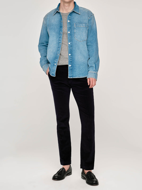 dl1961 Ivan Trouser Skyline Corduroy (Navy)