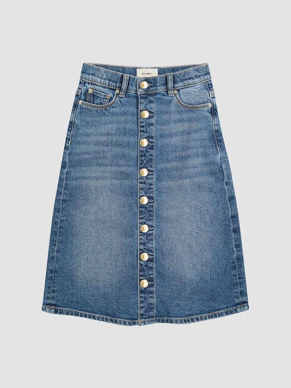dl1961 Jenny Midi Skirt Lakewood