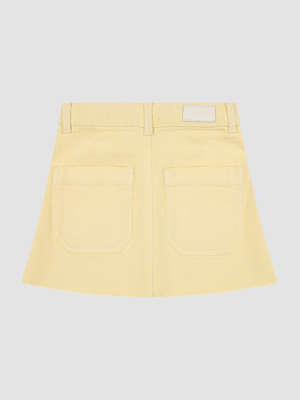 Dl1961 Jenny Mini Skirt Citron
