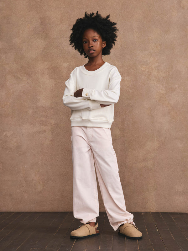 dl1961 Lily Wide Leg Jeans Primrose Pink