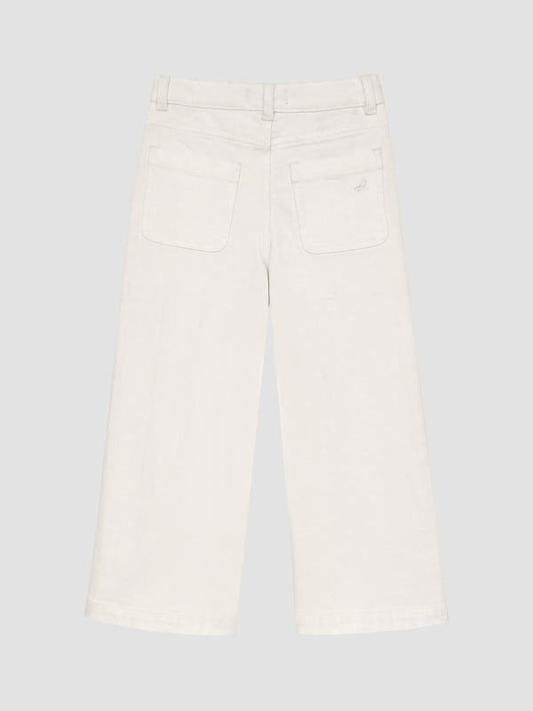 Dl1961 Lily Wide Leg Jeans White