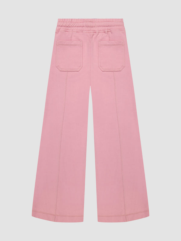 Dl1961 Lily Wide Leg Pull-On Pink Rose