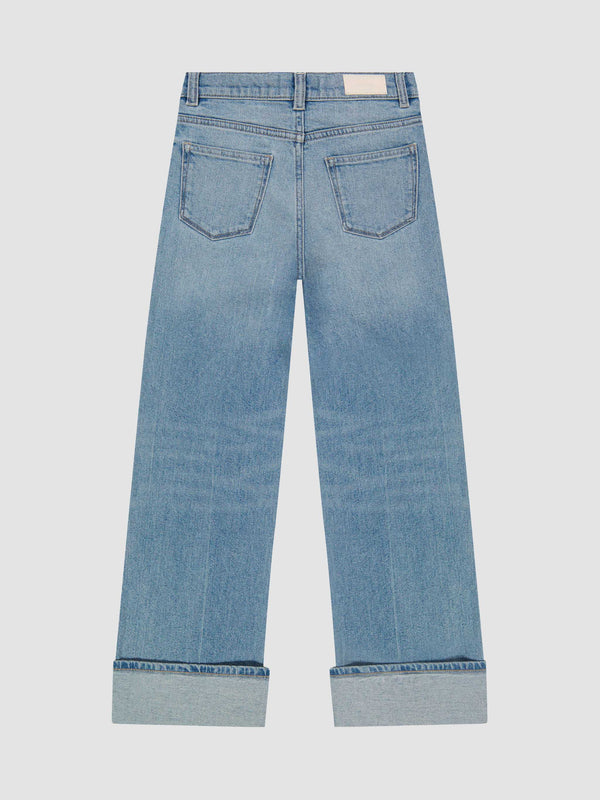 Dl1961 Lily Wide Leg Ridge Cuffed