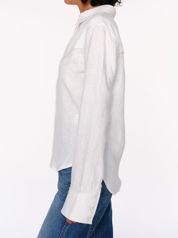 Dl1961 Lisette Shirt Western Linen