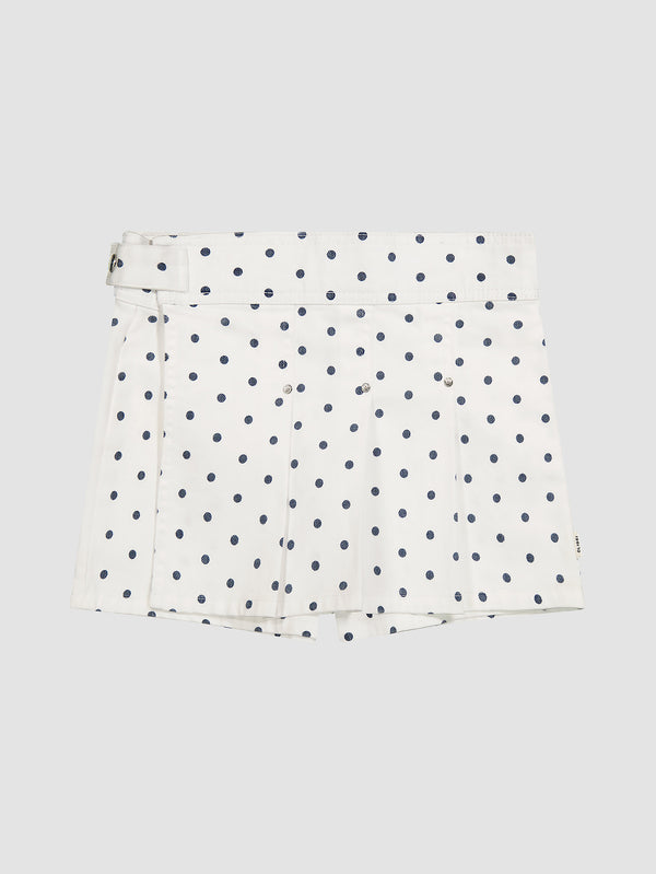 Dl1961 Lola Skort Marine Dots