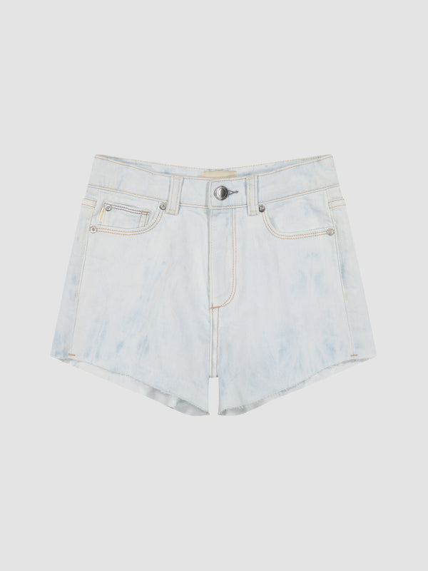 dl1961 Lucy Shorts High Rise Light Tide