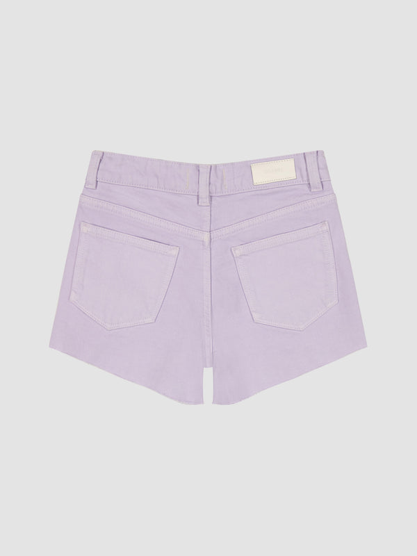 Dl1961 Lucy Shorts High Rise Lilac Cloud