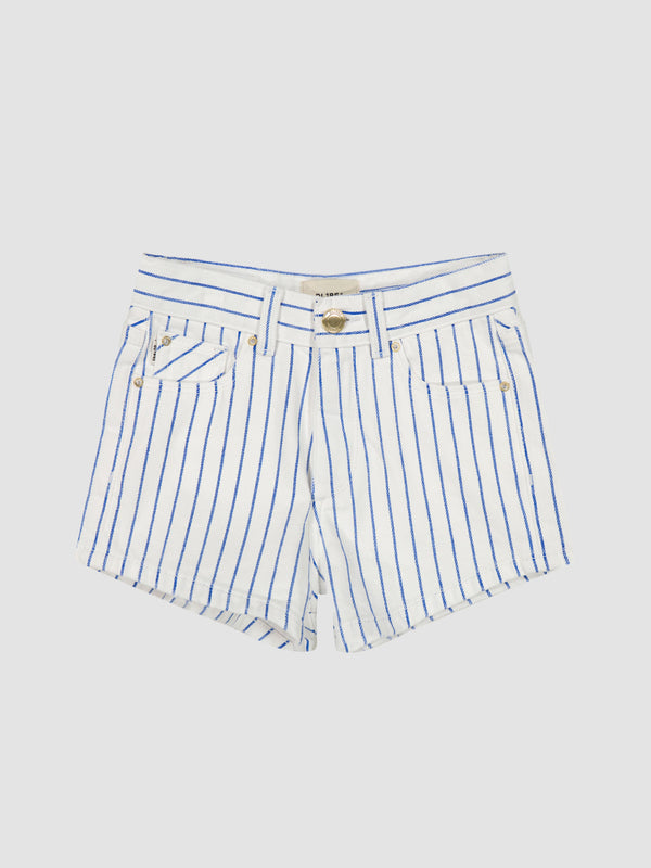 dl1961 Lucy Shorts High Rise Nautical Stripe